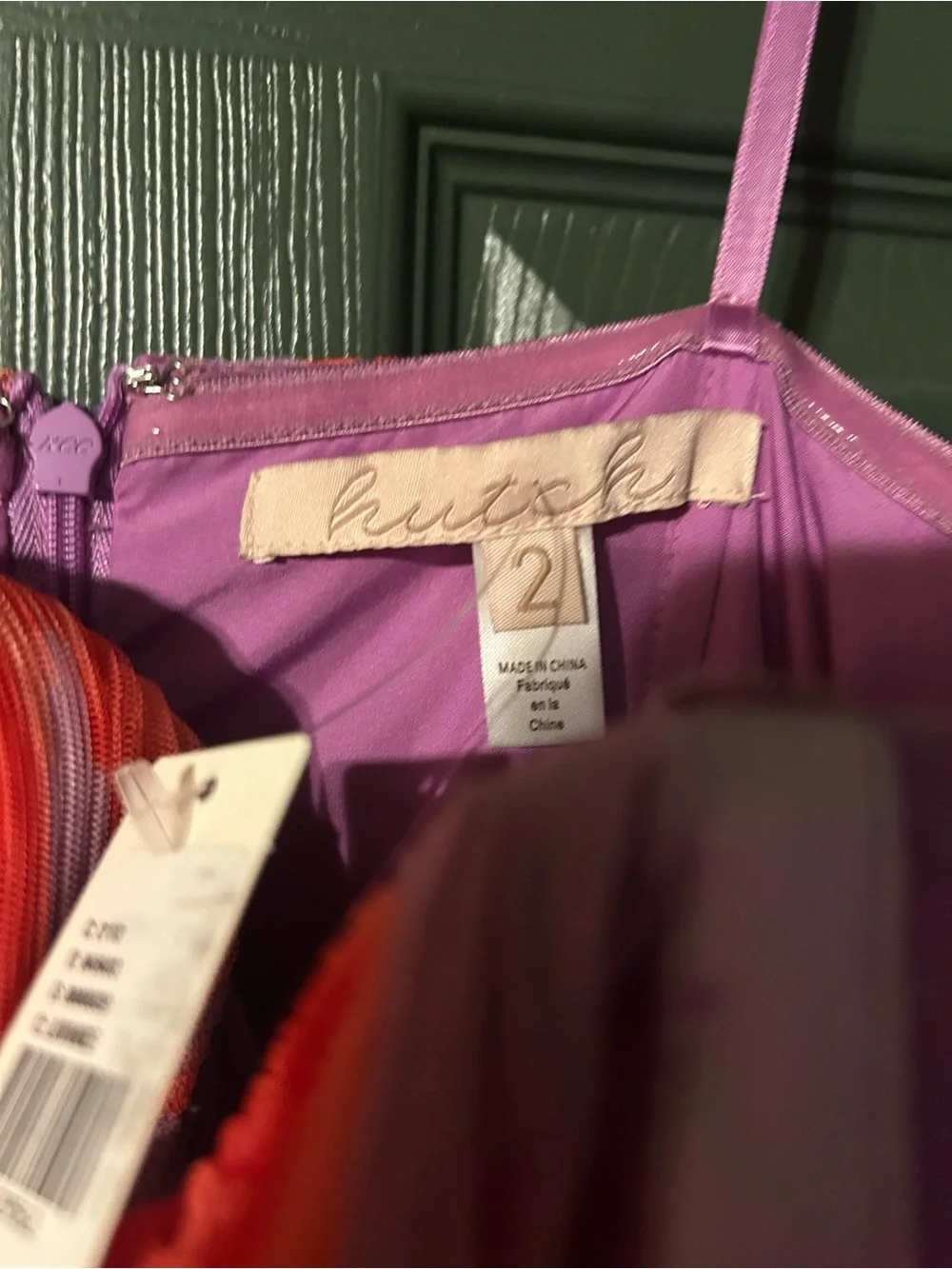 Anthropologie Pink & Purple Tiered Ruffle Maxi Dress for Girls